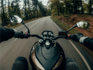 Motorcycle road rash injuries​.
